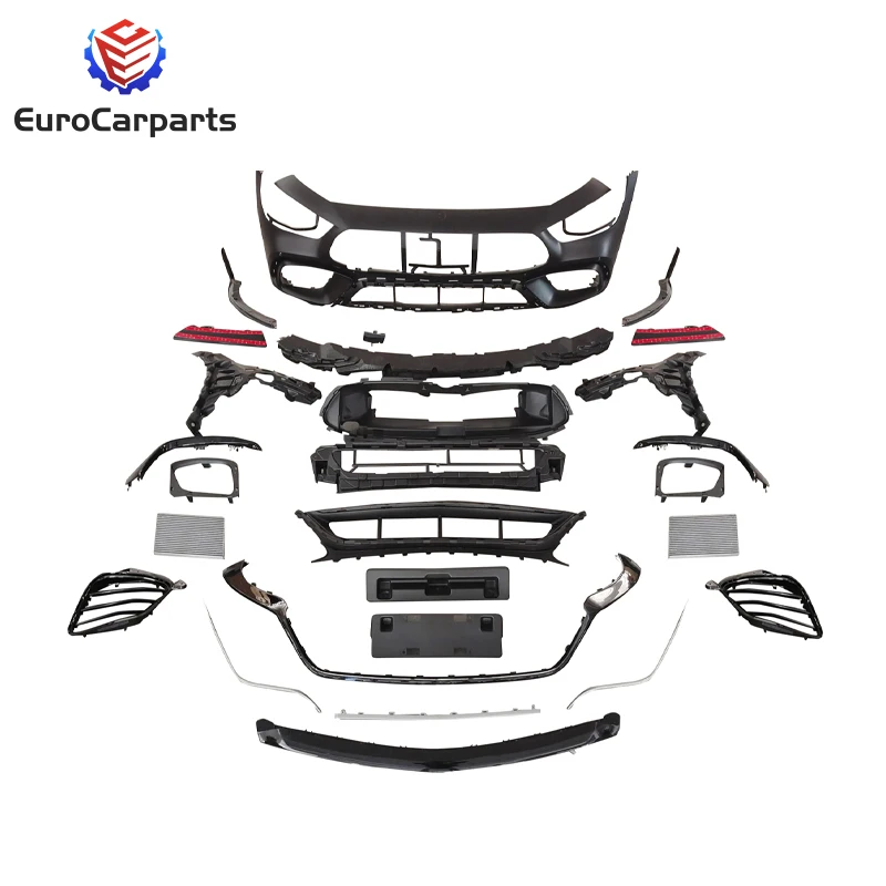 ترقية STLF2018 GT X290 مع GT63 Bodykit أنظمة جسم السيارة المصد الأمامي المصد الخلفي الناشر الخلفي لسيارة GT63S ذات 4 أبواب