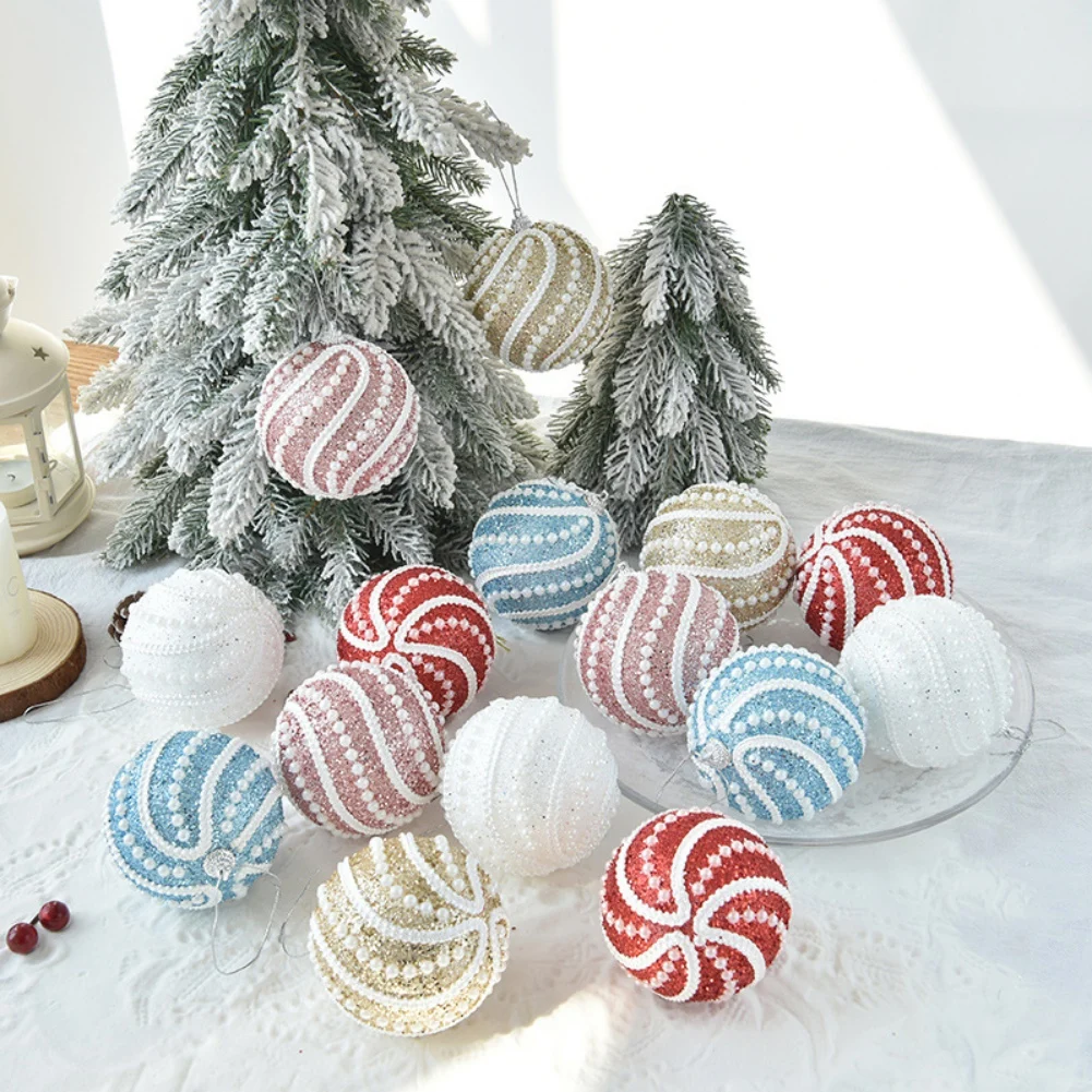 12pcs/set Christmas Ball Christmas Tree Ornament Xmas Decorations for Home New Year Tree Decorative Balls Pendant Christmas