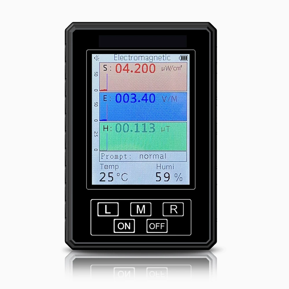 AEE4-BR-9A XR2 Pro Electromagnetic Radiation  EMF Meter Environment Test Instrument BR 9A