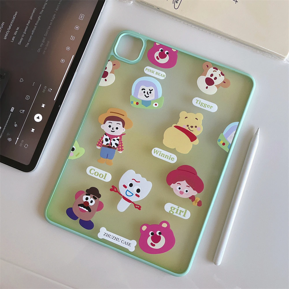 Acrylic Cover for iPad Air 11 2024 Air3 10.5 10.2 7th 8th 9th Gen 10th 10.9 2022 Pro 11 2020 Case Air 4/5 Toy Story Lotso