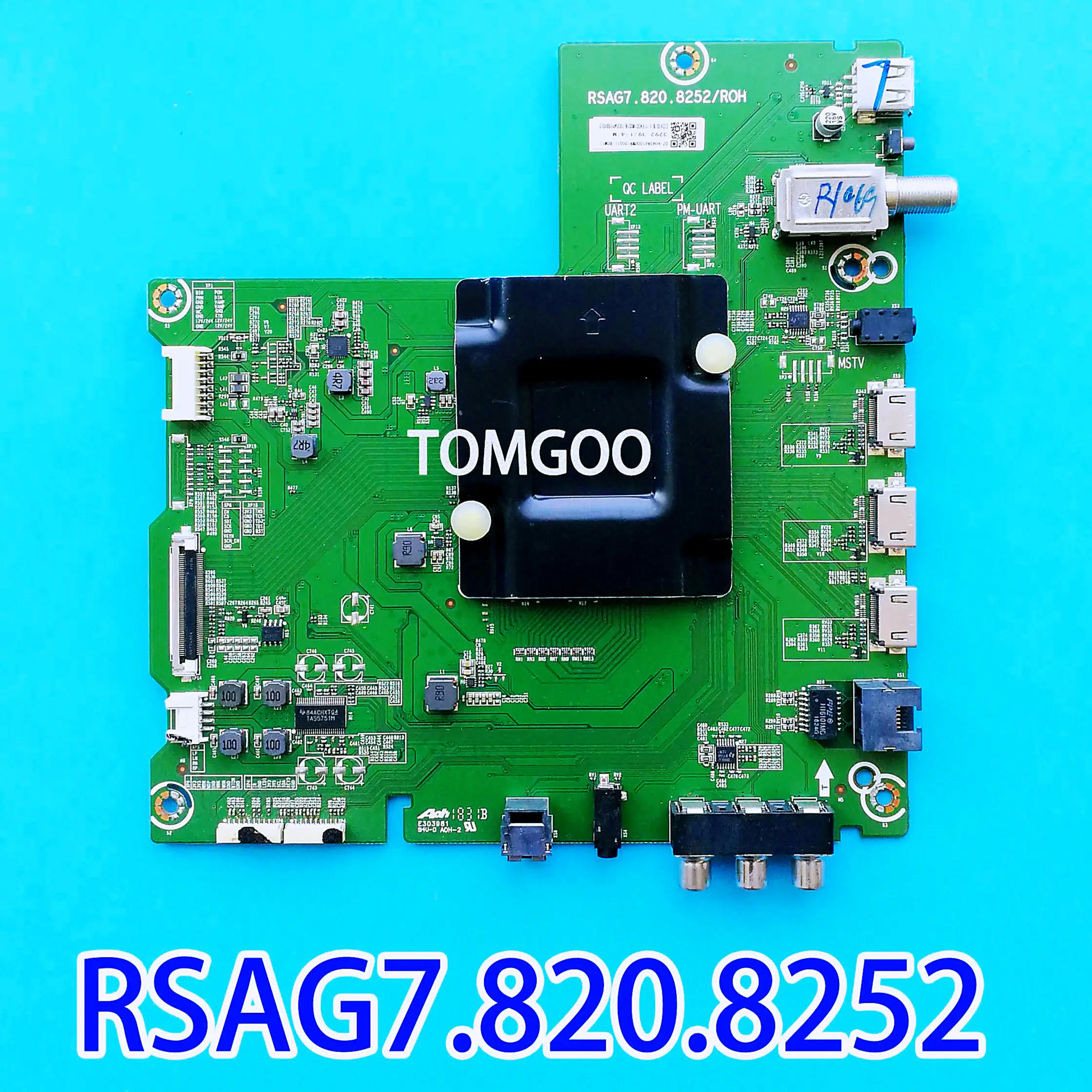 Good test is applicable to Hisense LCD TV network motherboard RSAG7.820.8252 working well