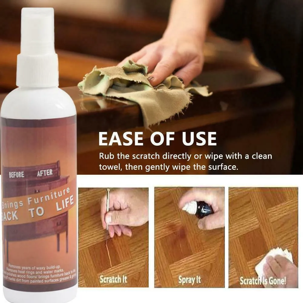 120ml Wooden Furniture Touch Up Kit Furniture Floor Tile Scratch Filler Remover Glue Cream Wax Polymer Resin DIY Repair Tools