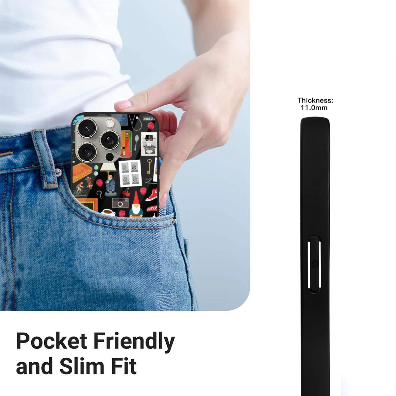 حافظة هاتف أميلي لهاتف أبل آيفون 16 15 برو ماكس 11 12 13 14 Plus Xr 7 8 غطاء أميلي فيلم فرنسي باريس جنوم ملون