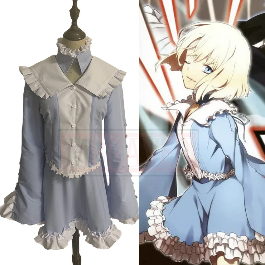 

Fate/Grand Order FGO Fate/Prototype Sajou Manaka Uniform Halloween Birthday Party Cosplay Costume Custom Made Any Size