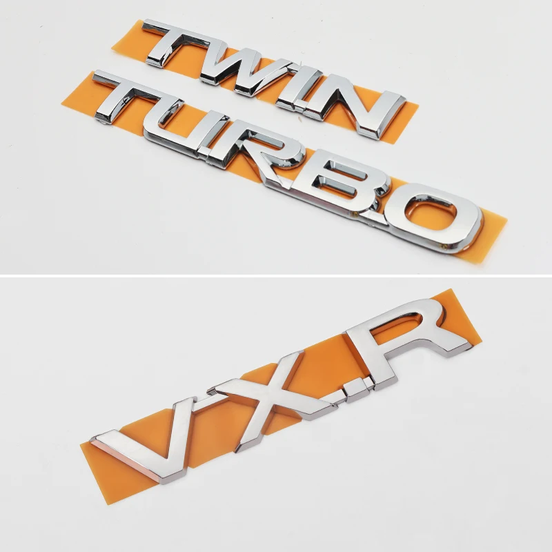 For 2022 Toyota Land Cruiser 300 Exterior Car Decoration Accessories LC300 Twin Turbo vxr Letter Sticker Tailgate emblem Tuning