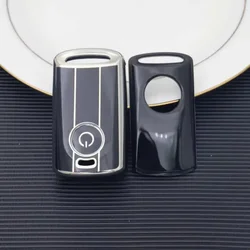 For YAMAHA XMAX 400 300 250 125 NMAX 125 155 NVX 155 2025 Aerox Jaun Tmax Tech Max TPU Remote Key Cover Case Key Keychain