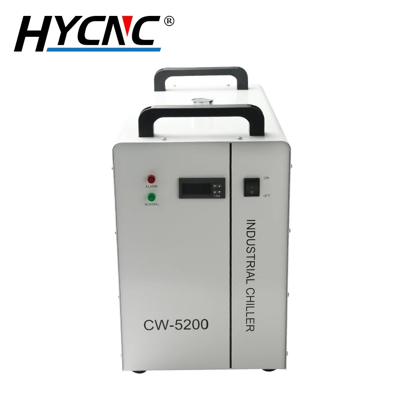 CW5200 Industrial Chiller AC220V 50Hz Cooling Capacity Water Cooler For CO2 Laser Engraving Machine Cutting CNC Spindle Cooling