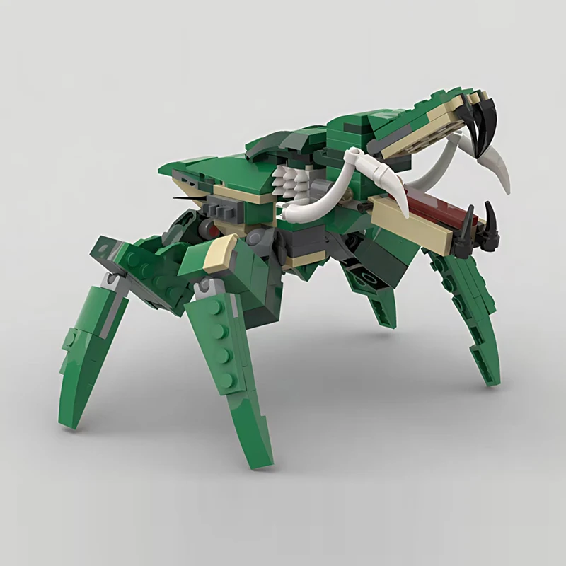 Creators Animal Series Model MOC Bouwsteen Warrior Bug Modulaire Technologie Geschenken Vakantie Monteer Kinderspeelgoed Pak