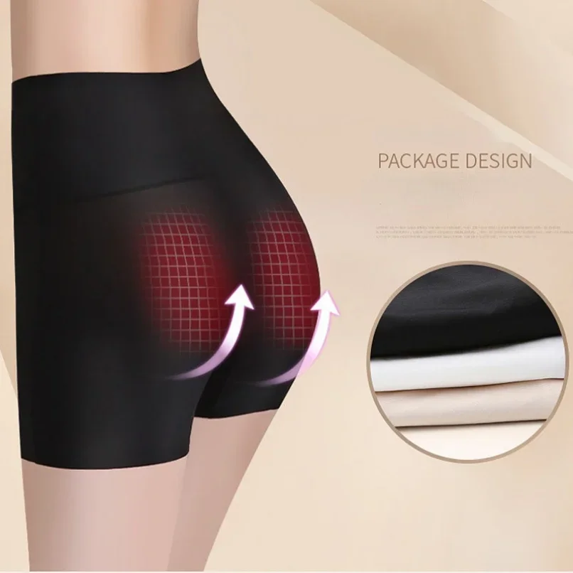 Pantaloncini sotto la gonna vestito pantaloni di sicurezza donna mutandine da ciclismo donna senza cuciture intimo femminile ciclista bianco nero fresco estate