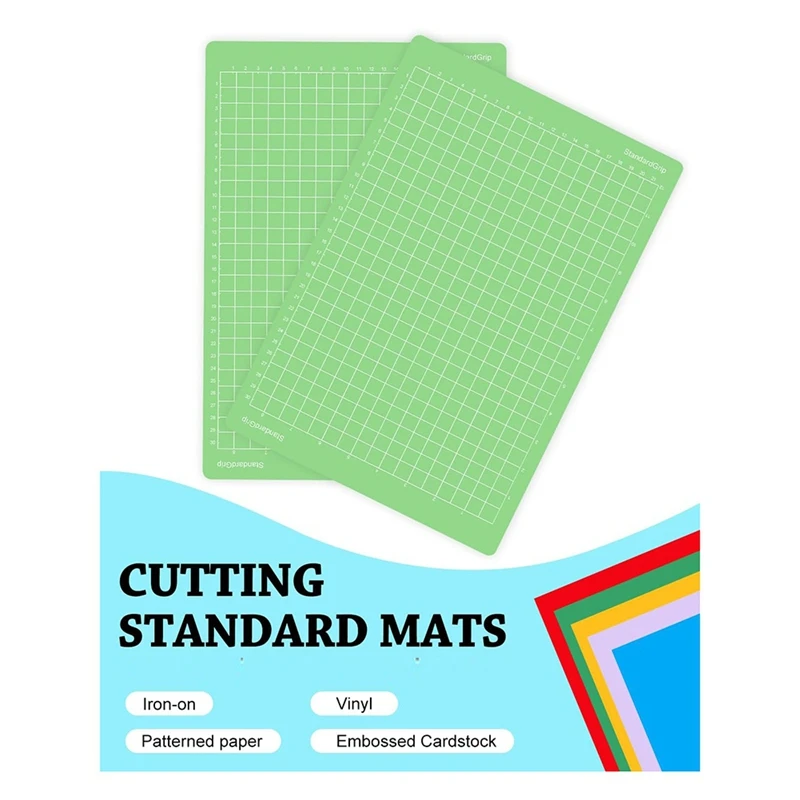 Top-Cutting Mat Compatible, Adhesive Sticky Non-Slip Cut Mats Replacement Accessories For Sewing Quilting And Craft