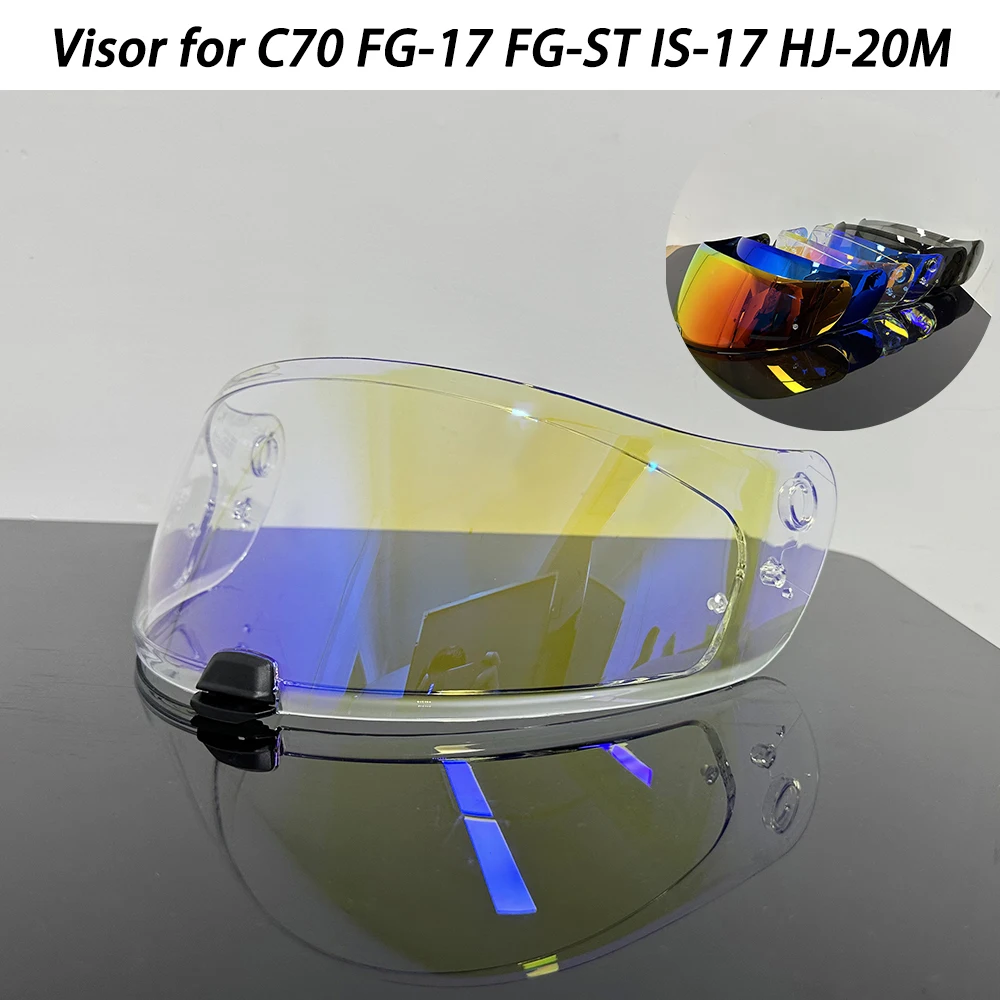 Motorcycle Helmet Shield Uv Protection Casco Moto Visera Sunshield Fit for HJC C70 FG-17 FG-ST IS-17 Helmet Visor
