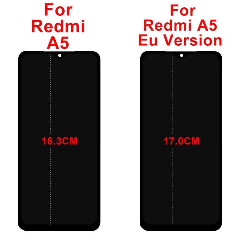 IPS For Redmi A5 LCD Display 25028PC03G Touch Screen Panel Digitizer For Redmi A5 Eu Version Display Assembly Replacement Parts