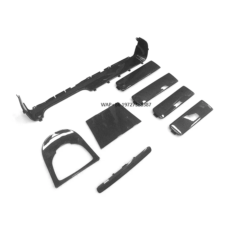 Car Interior Modification Upgrade With Dry Carbon Fiber Interior Console Suitable for G-Class W464 G63