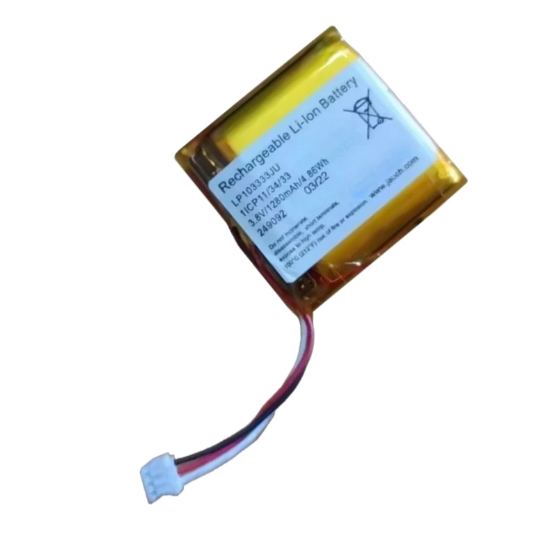 بطارية جديدة LP103333JU 3.8 فولت 1280 مللي أمبير في الساعة عالية الجودة لبطارية ماوس Finalmouse Pro Series LP103333JU