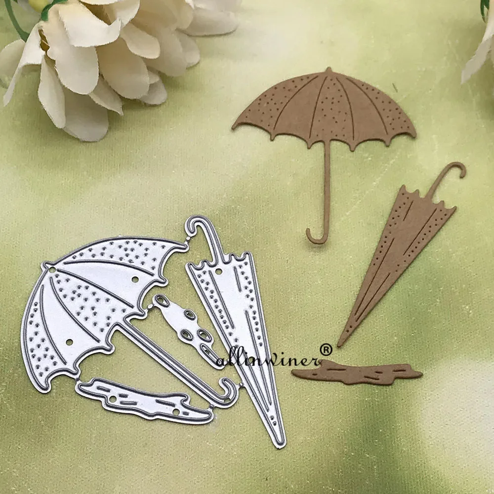 Umbrella rain shoes Metal Cutting Dies Stencils For DIY Scrapbooking Decorative Embossing Handcraft Die Cutting Template