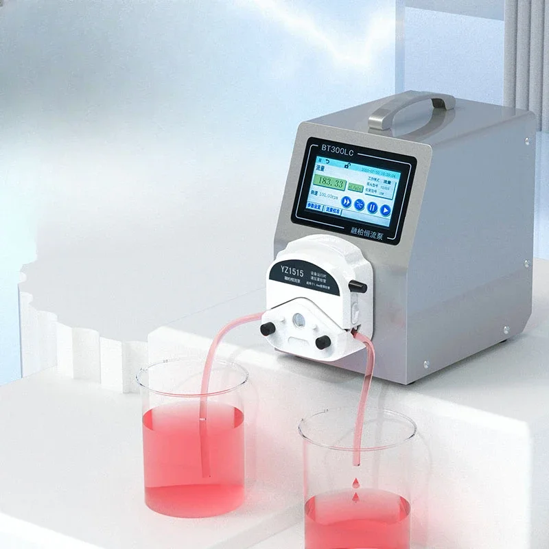 Intelligent flow type peristaltic pump touch screen high precision metering constant flow pump