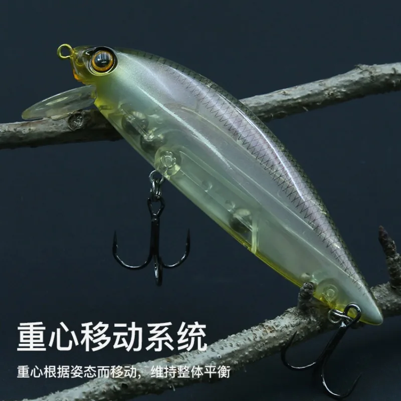 Japan ISSEI 17.5G Long-throw Floating Water Mino Noise Surface Hard Bait Short Tongue Plate Shallow Center of Gravity Transfer