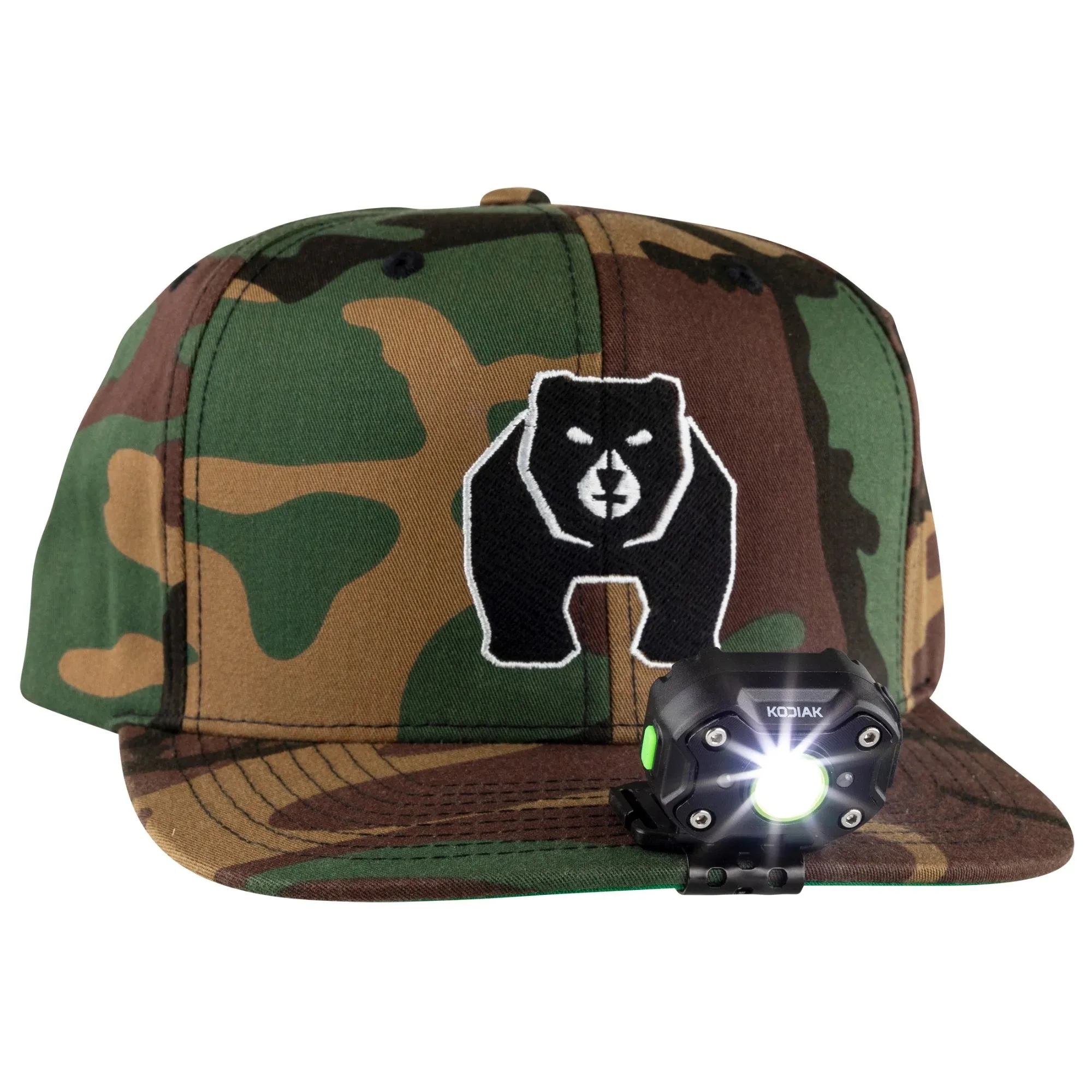 ไฟหน้า Li-Ion Ultralite แบบชาร์จไฟได้ 400 ลูเมนและหมวกไฟ COB LED หลายสีเทอร์โบ, สูง, กลาง, ต่ําโหมด 0.38 ปอนด์