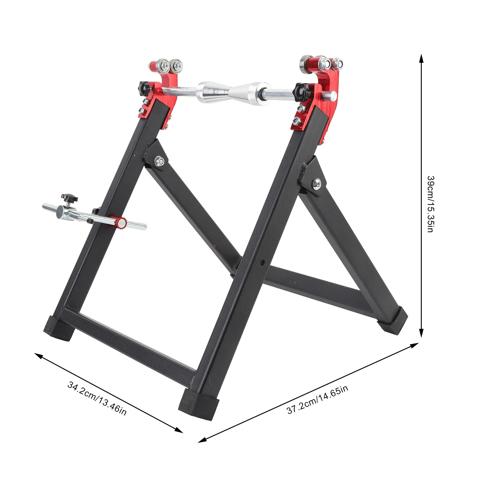 Motorcycle Wheel Balancer Stand Easy To Operate Bike Wheel Balancer High Stability Foldable Efficient for Sport Dirt Bikes