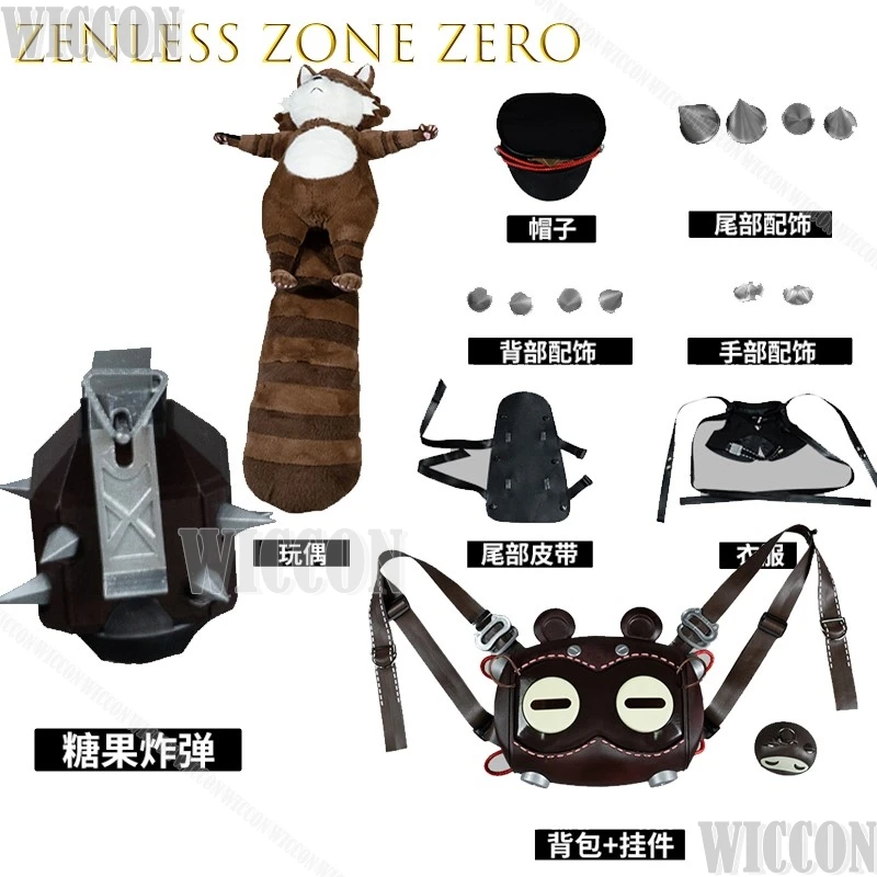 Zenless Zone Zero Ukinami Yuzuha Cosplay Clothes Game Outfit Halloween Party Cyberpunk Stage Dress Girl Woman Carnival Comic Con