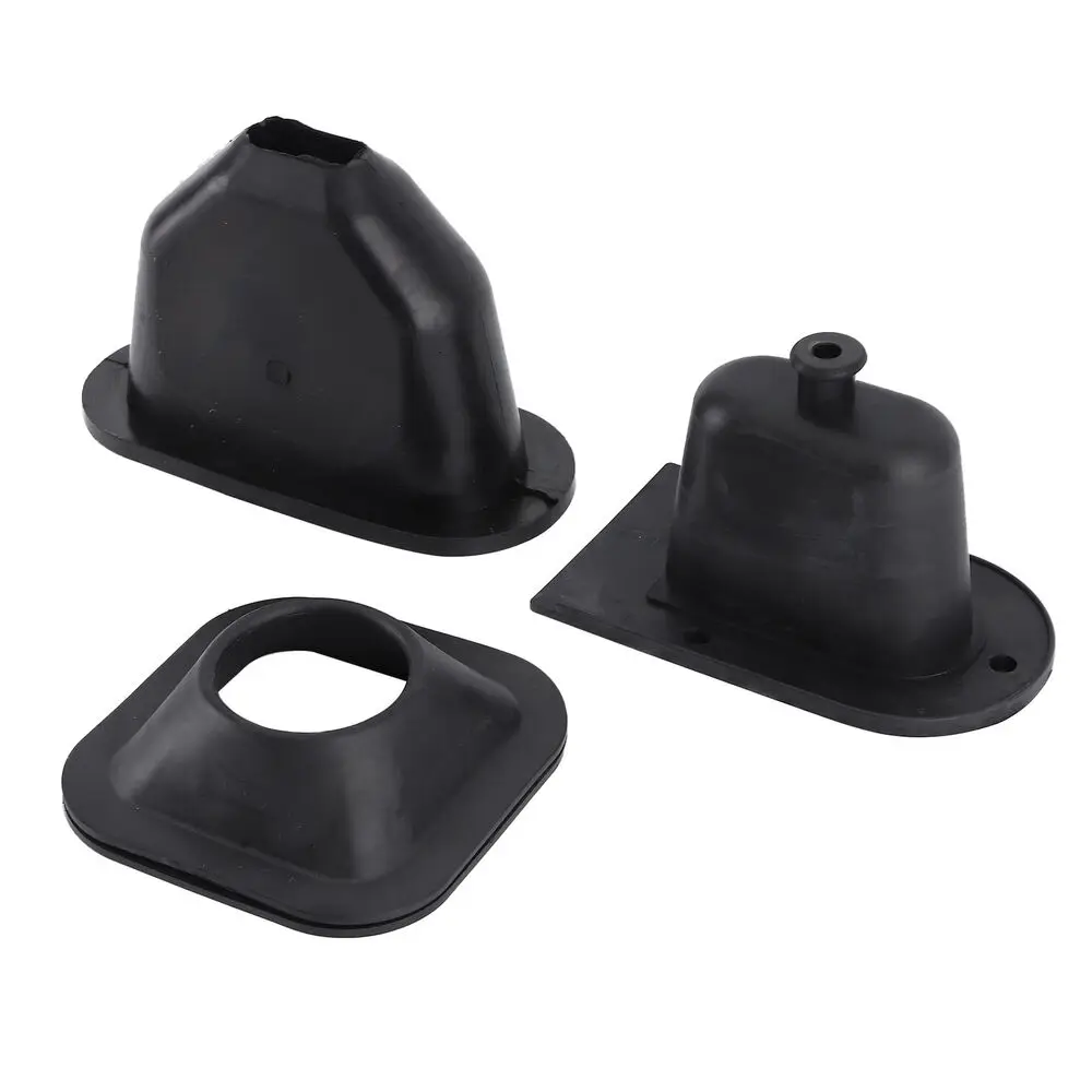 New 3PCS GEAR & HANDBRAKE LEVER RUBBER BOOT GAITER KIT DA2466 Fit For LAND ROVER SERIES 2A & 3