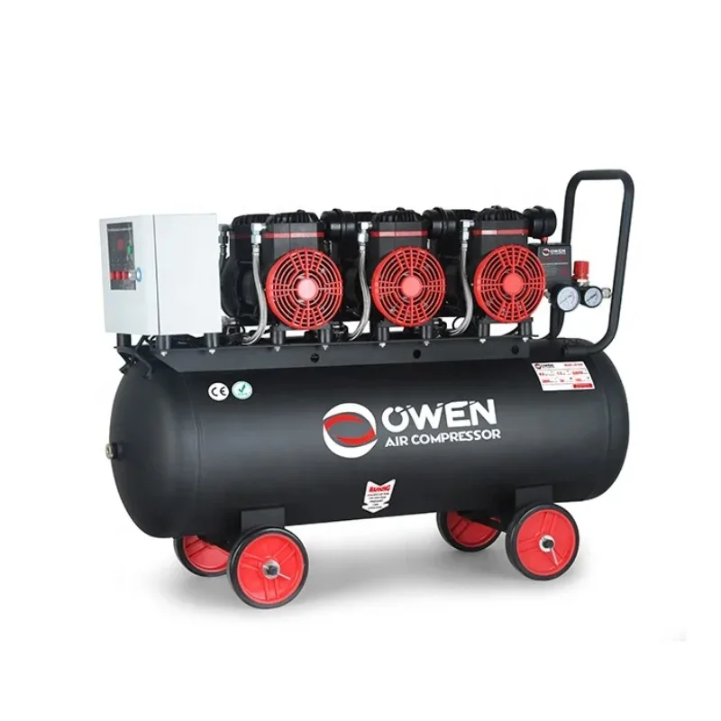 

OEM/ODM 3.3Kw 8Bar 200 Litre 200L 576L/MIN Electric Silent Oil Free Air Compressor
