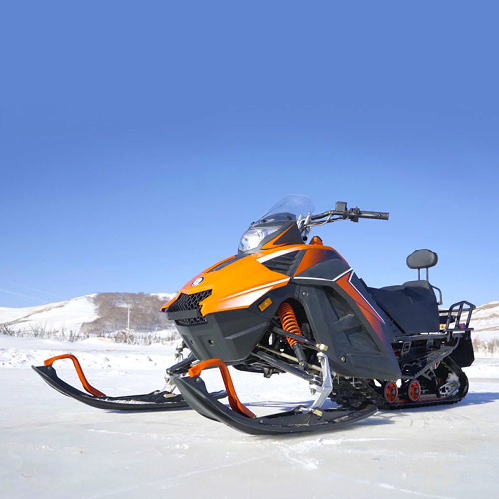 

200CC Snowmobile for Adults Sleigh Snow Bike Ski Scooter with 4 Stroke Engine