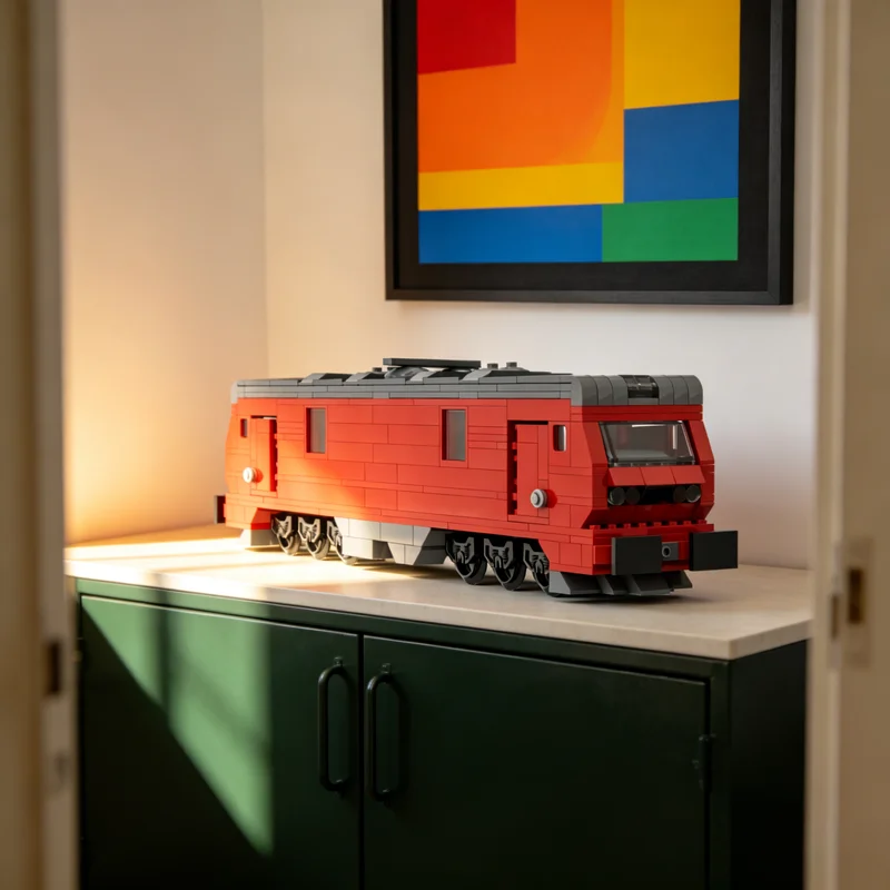 

620pcs MOC TMO TR4500 Icons Model Building Blocks DIY Gift Creative Collectible Display Decor Premium Adult Kids Desk Home Toy