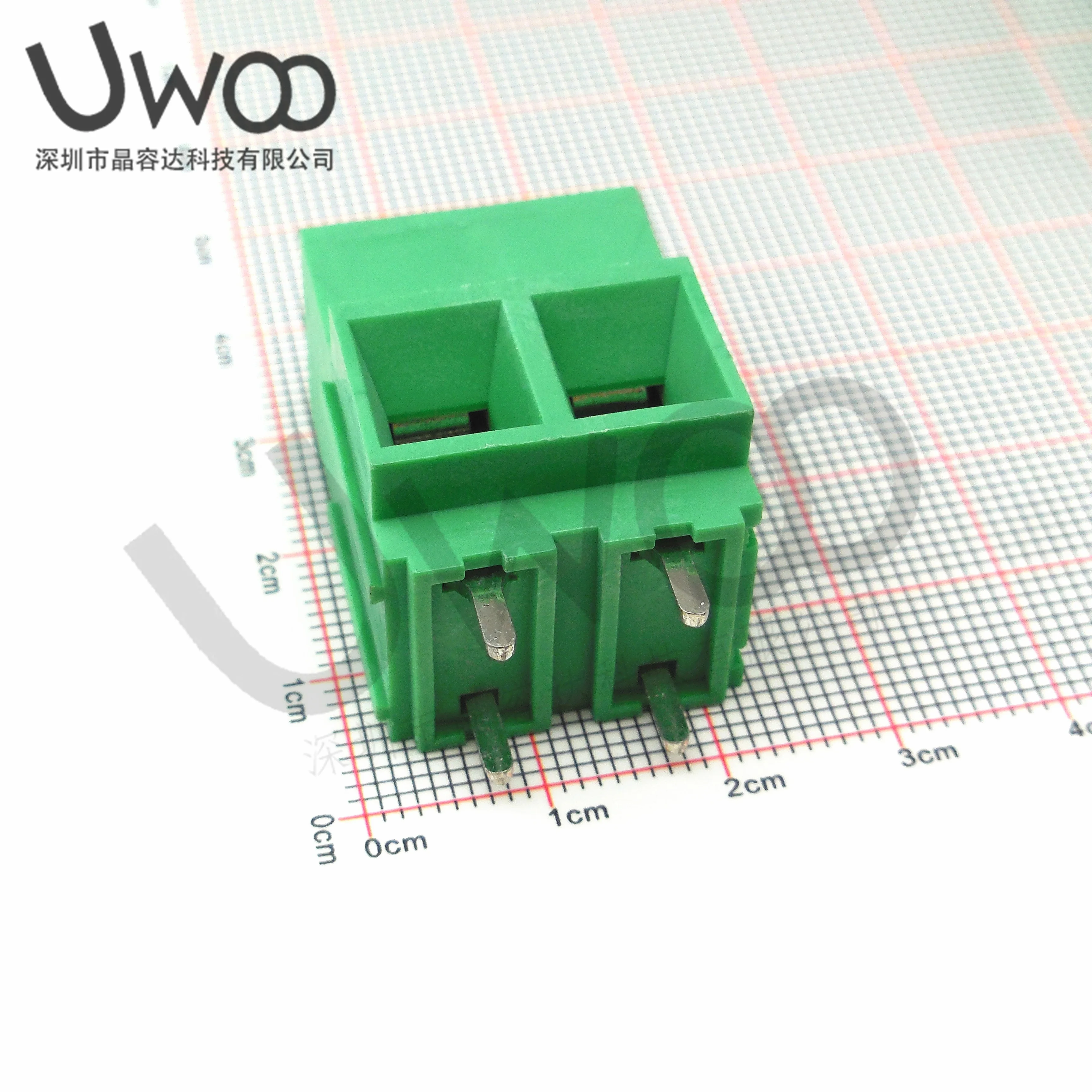 135T-10.16 2P 3P PCB Screw Straight 10.16mm Pitch 750V57A 24-6AWG High Current Power Wire Terminal Block