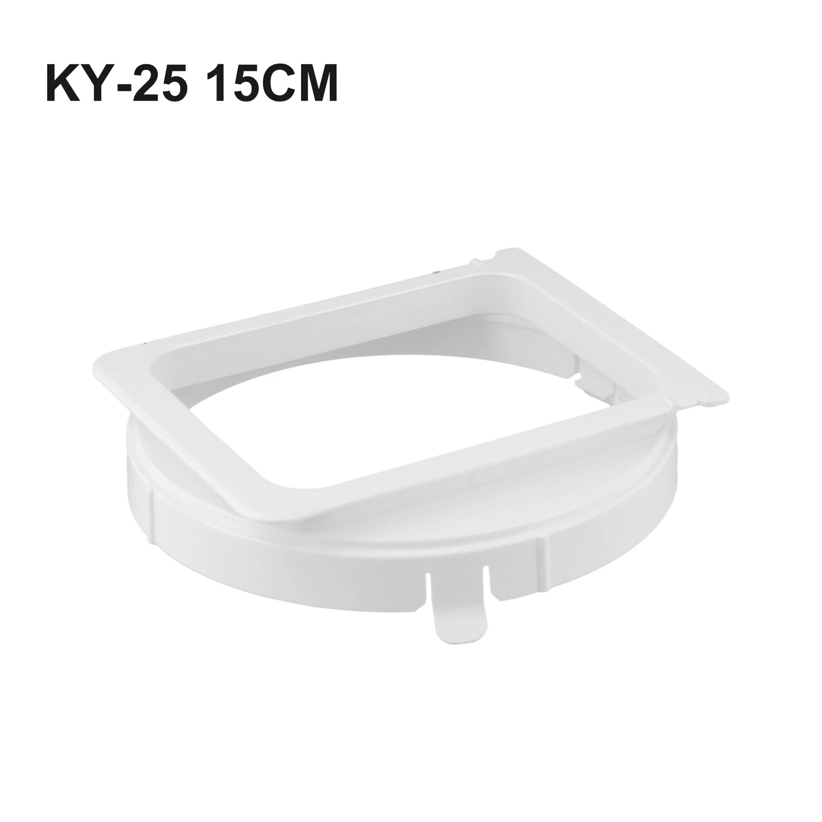 15cm Square Portable Air Conditioning Body Exhaust Duct Pipe Connector Conditioner Parts  Exhaust Hose Interface