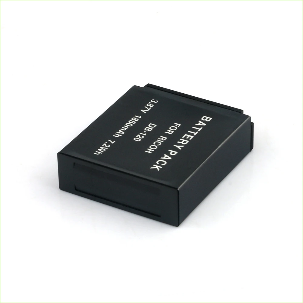 For RICOH DB-120 DB120 3.87V 1850mAh Li-ion Battery Pack / Dual