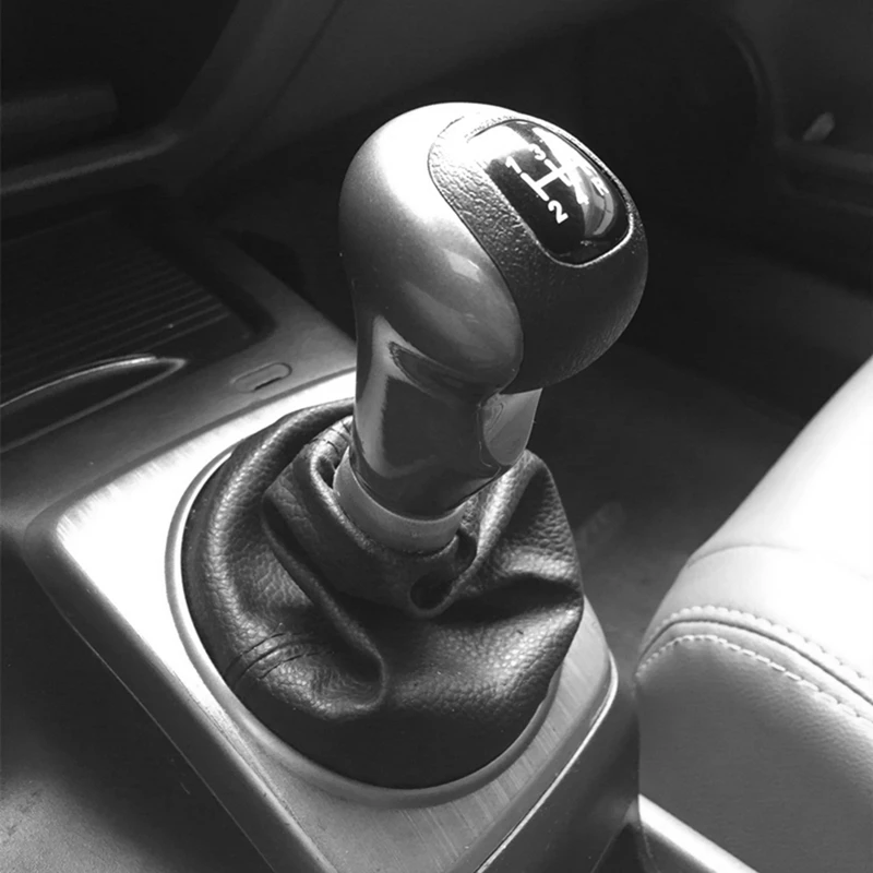 Carro 5 Speed Gear Shift Alavanca Knob com tampa contra poeira, Handball para Honda Civic 2006-2011, 77298-SNA-D01ZA, 54102-SNA-A01