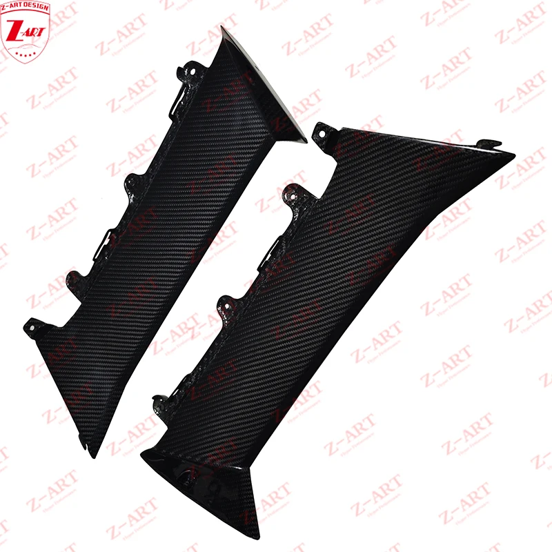 Z-ART LP700 LP720 Dry Carbon Fiber Side Vents for Lamborghini Aventador 2011-2022 Dry Carbon Fiber Side Scoops for LP700 LP720