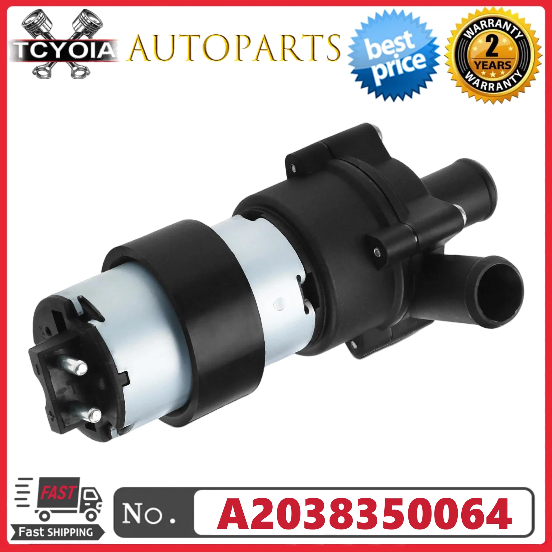 Auxiliary Water Pump A2038350064 For Benz C230 C240 C280 C32AMG C320 C350 C55AMG CLK320	CLK350 CLK500 CLK550 CLK550