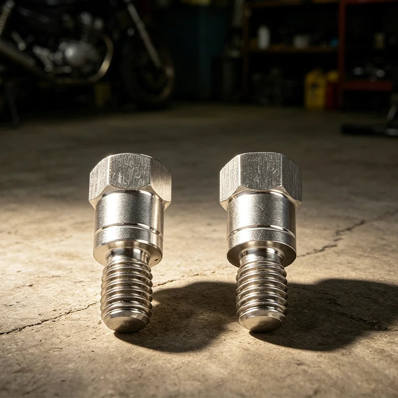 2PCS Motorcycle Mirror Adapter Screw M10 For BMW F750GS F850GS F900 S1000 R/XR K1200R K1300R R1200 R1250GS R1250R Mirror Screw