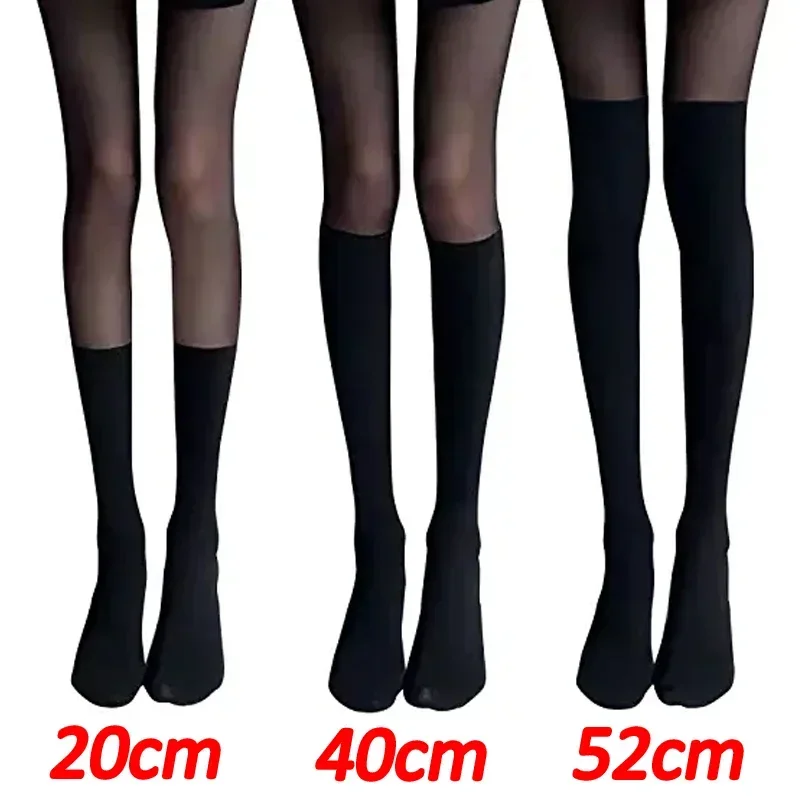 3Pairs Lolita Style Sexy Women Stockings Cute Black White Long Socks Over Knee Thigh High Stocking for Women Compression Sock