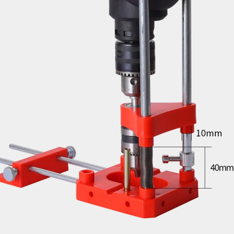 Woodworking Drilling Positioner Hand Tools Portable Adjustable Auxiliary Woodworking Tools and Accessories Mini Drill Set