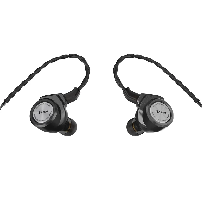 IBasso 3T-154 earphone hifi, earplug hifi diafragma dinamis dapat dipertukarkan dalam telinga