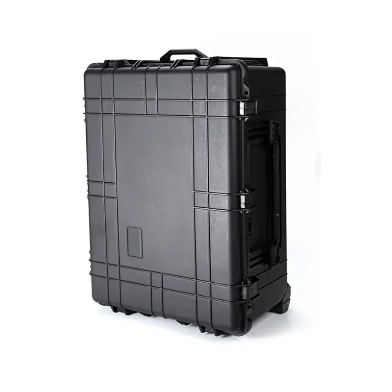 Hard Plastic Trolley Case, Carrying Equipment Tool Box with Wheels, Waterproof