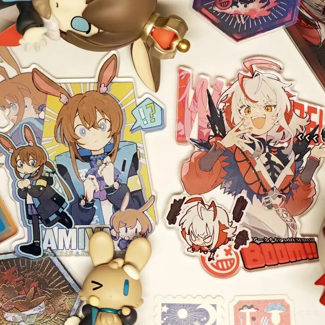 

Arknights Acrylic Stand Amiya Collection Desk Decoration Ornament Cute Accesorios Gift