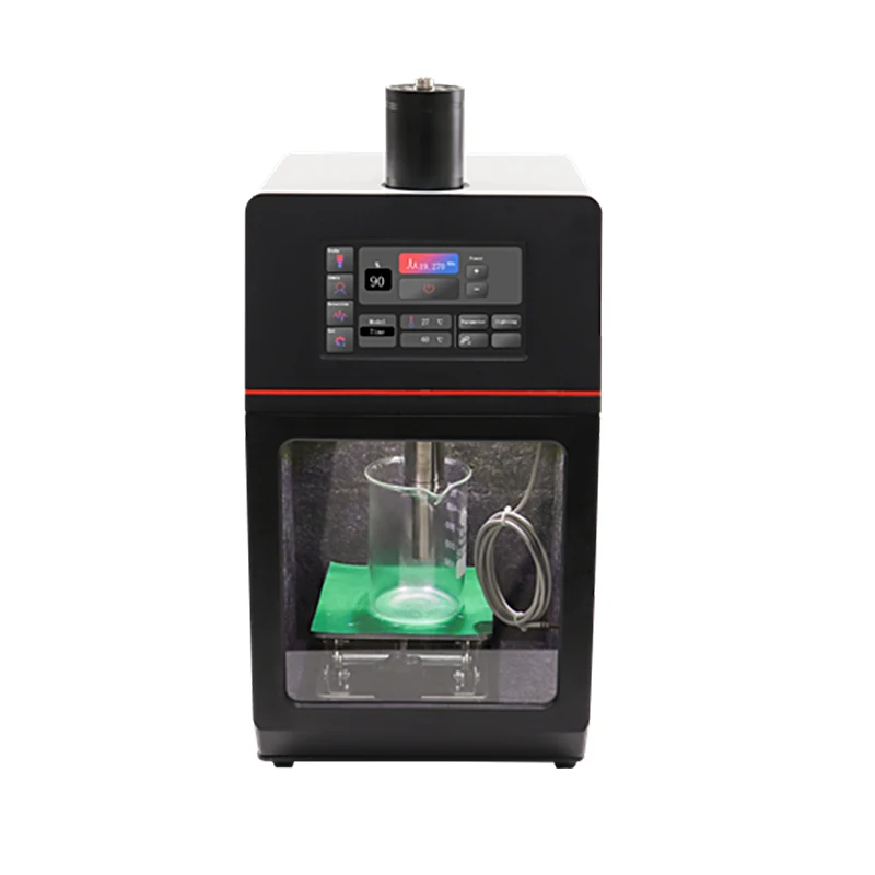 500W Smart All-in-One Ultrasonic Homogenizer High-Efficiency for Cell Disruption Emulsification Dispersion