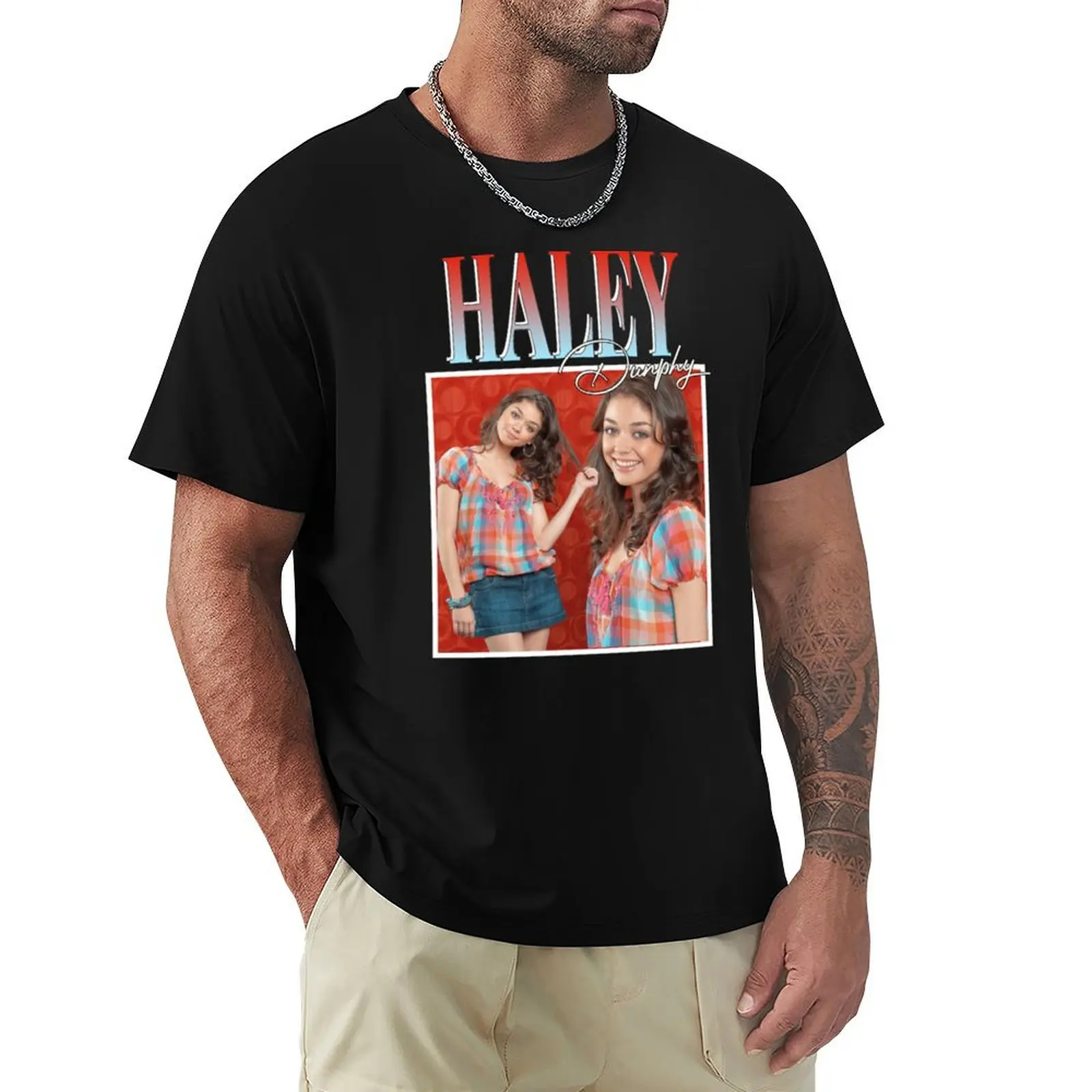 Haley Dunphy T-Shirt Christmas Casual Tee Shirt