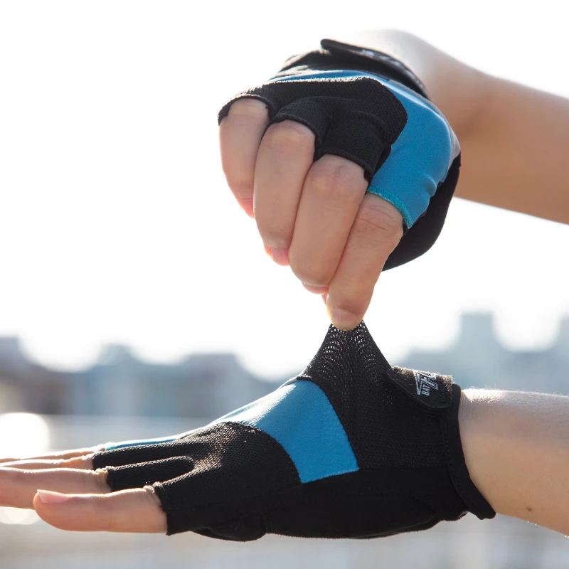 

BATFOX Half-finger Sports Gloves Comfortable Breathable Male Female Shock-absorbing Road Mountain Cycling Fitness Accessories