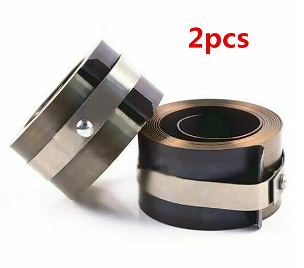 

2PC Milling Machine Spindle Quill Return Clock Spring R8 25mm CNC Vertical Mill Part For Bridgeport Tool