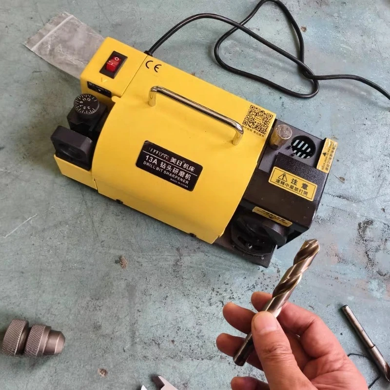 120W Drill Bit Sharpener 110V/220V Drill Grinder Grinding Machine 3-13mm Drill Bits Sharpening Tool MR-13A