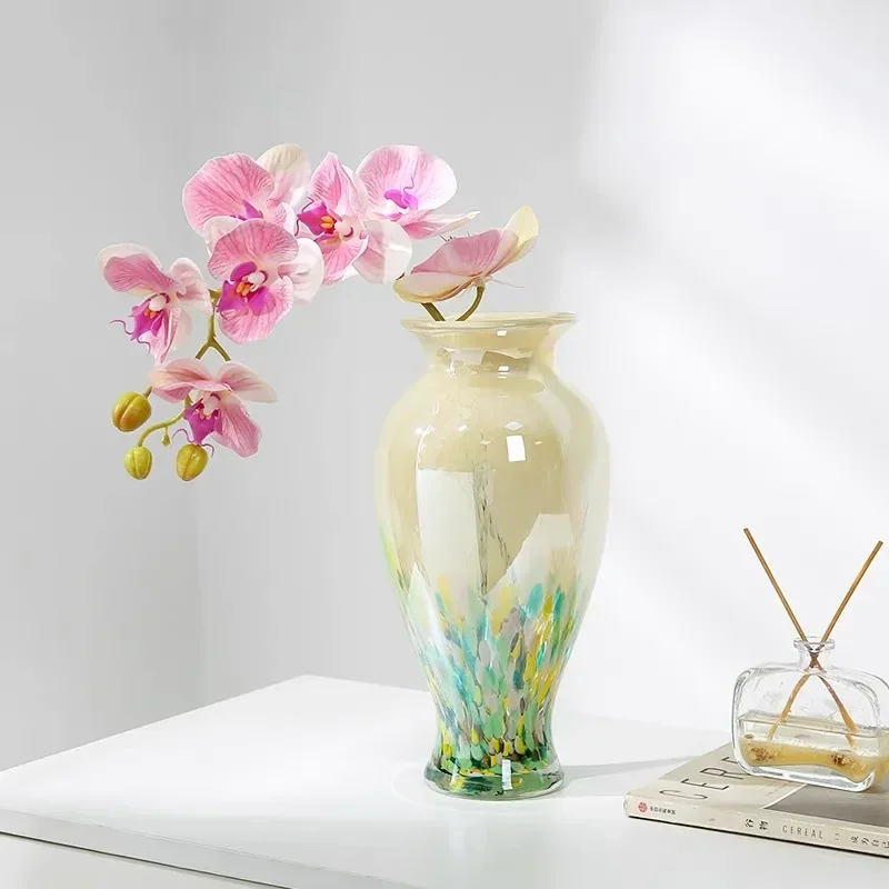 

Vintage vase meal vase art ornament B & B decoration hydroponic glass flower ware