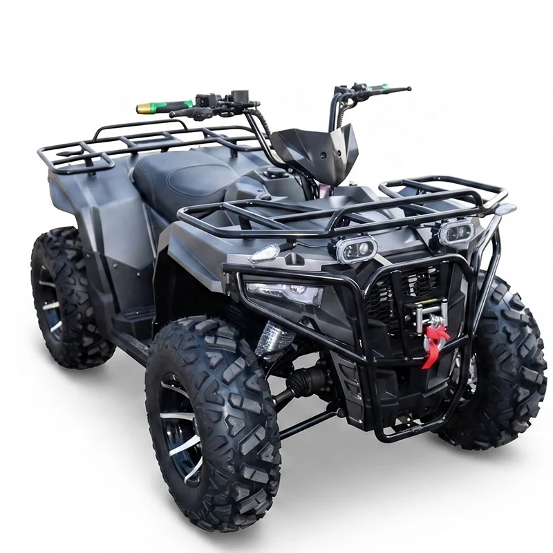 Electric UTV 4x4 Automatic 72V 10000W Lithium Battery 120AH 100Km Range Rear Box Optional For Hunting
