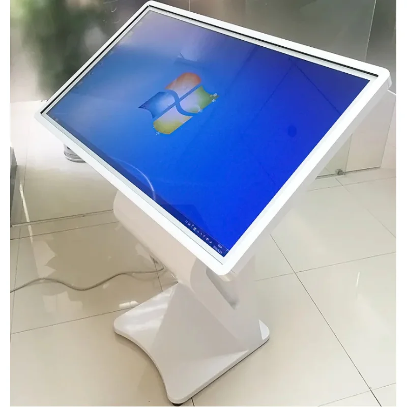 55 ''pollici multimedia self-service touch inquiry AIO tablet display lcd orizzontale guida al centro commerciale segnaletica digitale