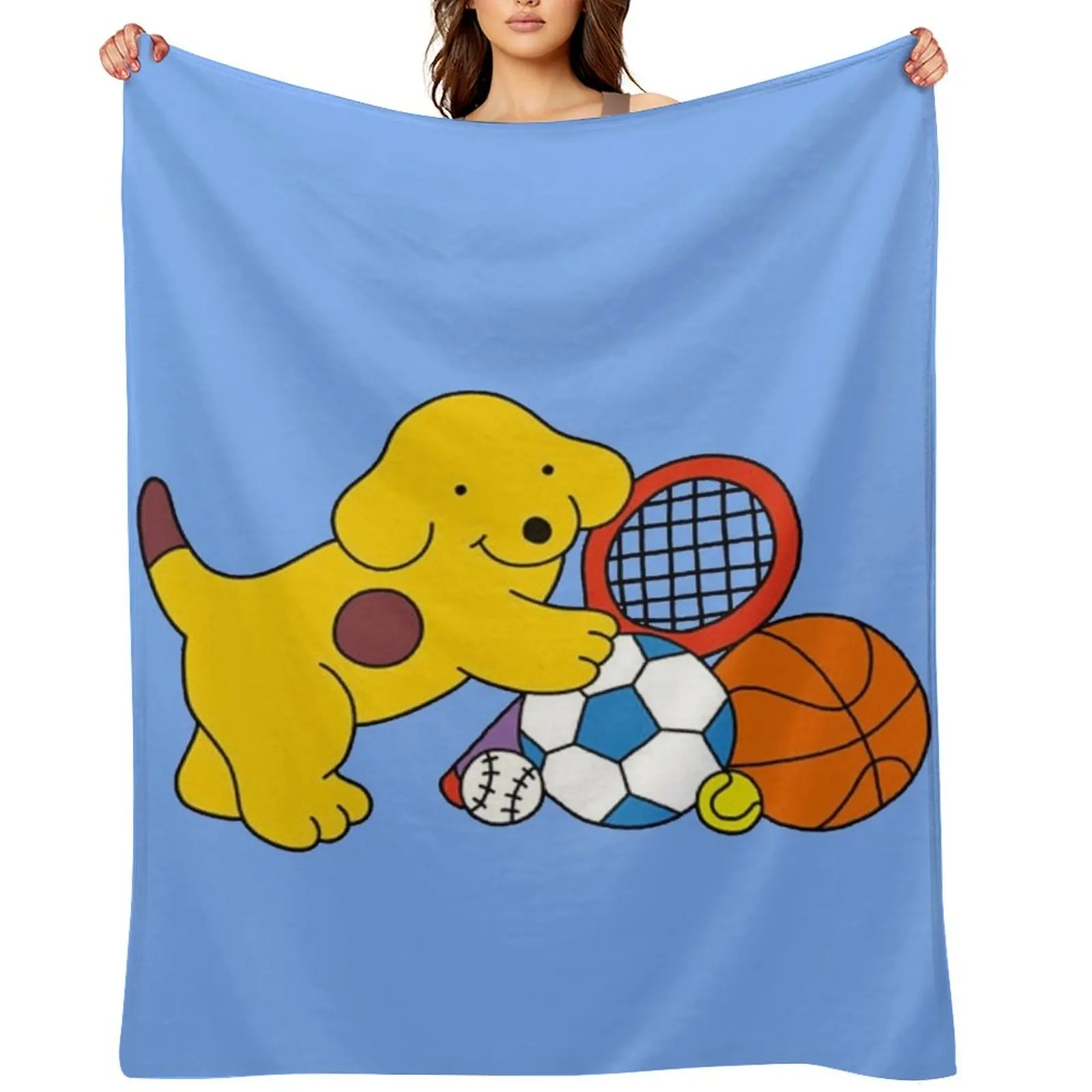 

Spot the dog Throw Blanket Hairy Luxury Thicken Kid'S Luxury Throw Blankets