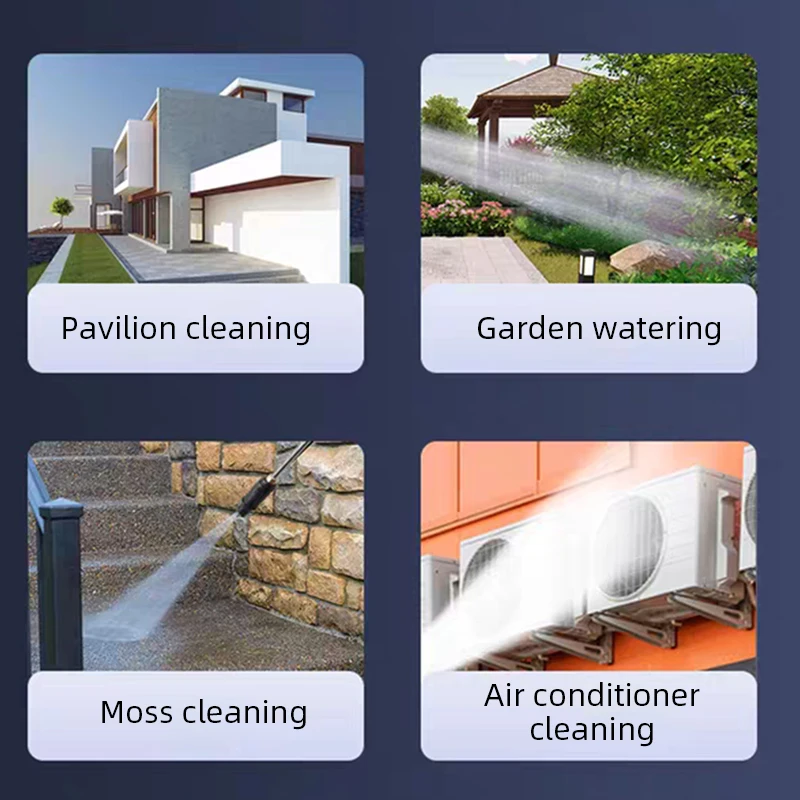 220 فولت جهاز تنظيف يعمل بالضغط العالي المنزلية المحمولة غسالة السيارات قوة غسالة تنظيف أداة للمنزل حديقة المنزل استخدام في الهواء الطلق #4